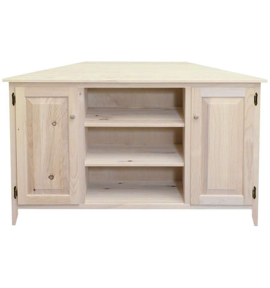 55 Inch] Corner Plasma Tv Stand – Wood You Furniture Regarding Corner Wooden Tv Cabinets (Gallery 3 of 20)