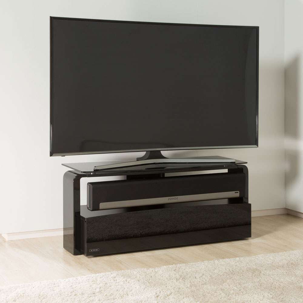 Alphason As9001 Black Sonos Playbar Tv Stand – Alphason For Sonos Tv Stands (View 1 of 15)