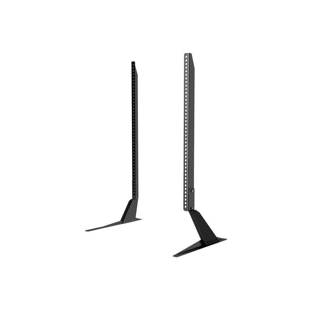 Atlantic Adjustable Table Top Tv Stand Desk Mount – Black 63607103 For Wall Mount Adjustable Tv Stands (Gallery 20 of 20)