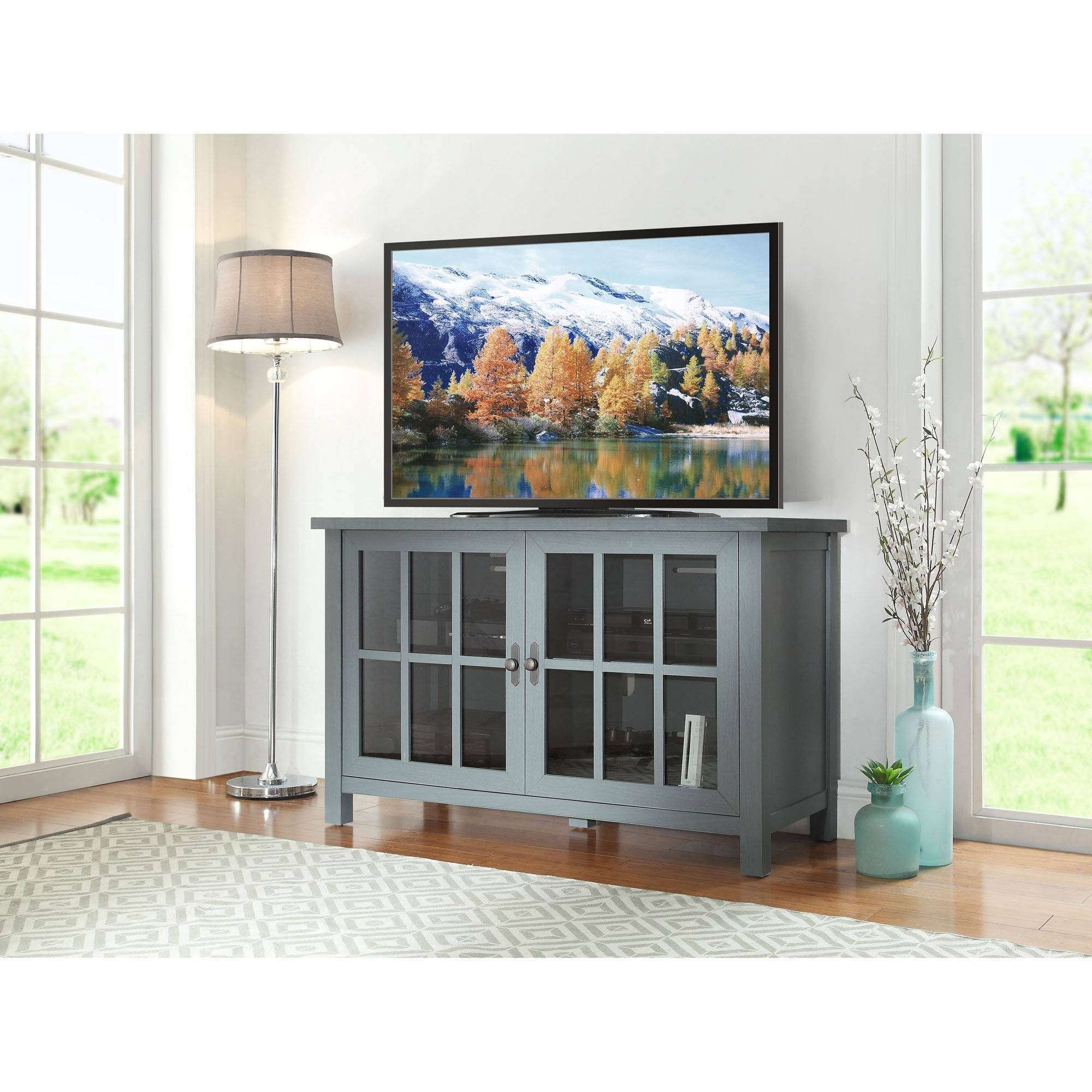 Better Homes And Gardens Oxford And Stand Tv Square Console For Throughout Square Tv Stands (Gallery 1 of 15)