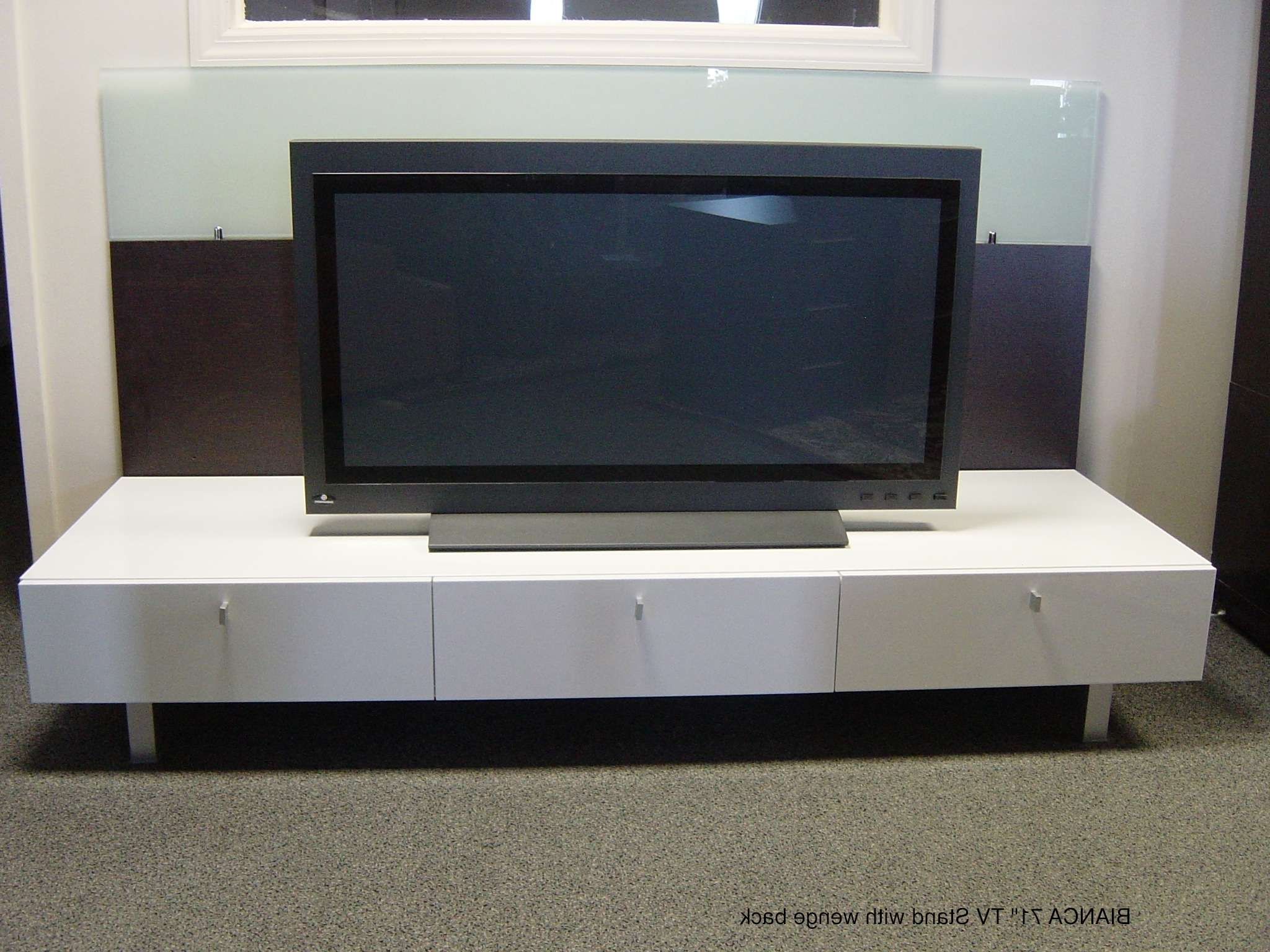 Featured Photo of 2024 Popular Tv Stands with Back Panel