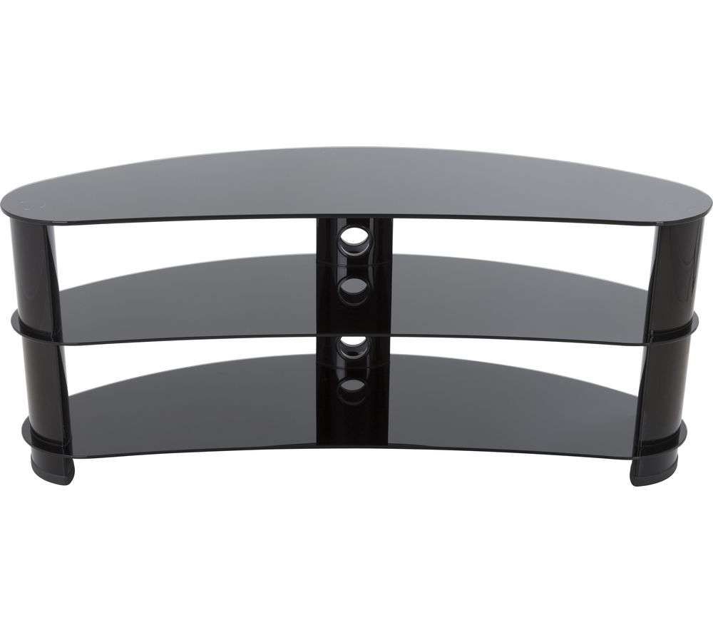 Buy Avf Jellybean Fs1200curcs Tv Stand – Black | Free Delivery In Avf Tv Stands (Gallery 15 of 15)