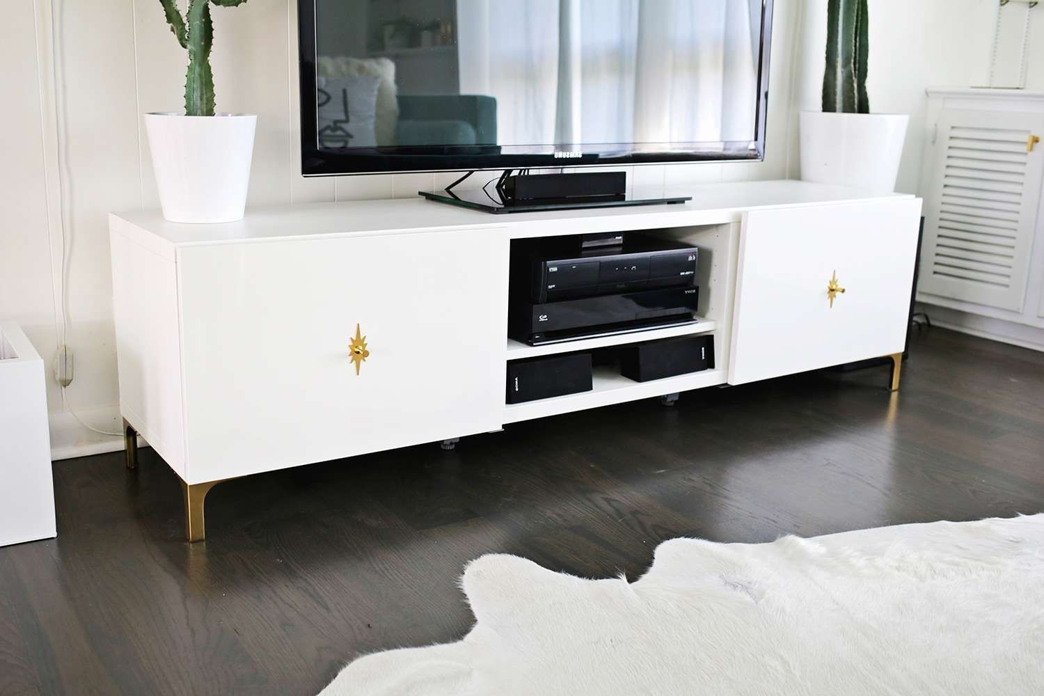 Featured Photo of 20 Best Ideas Gold Tv Cabinets