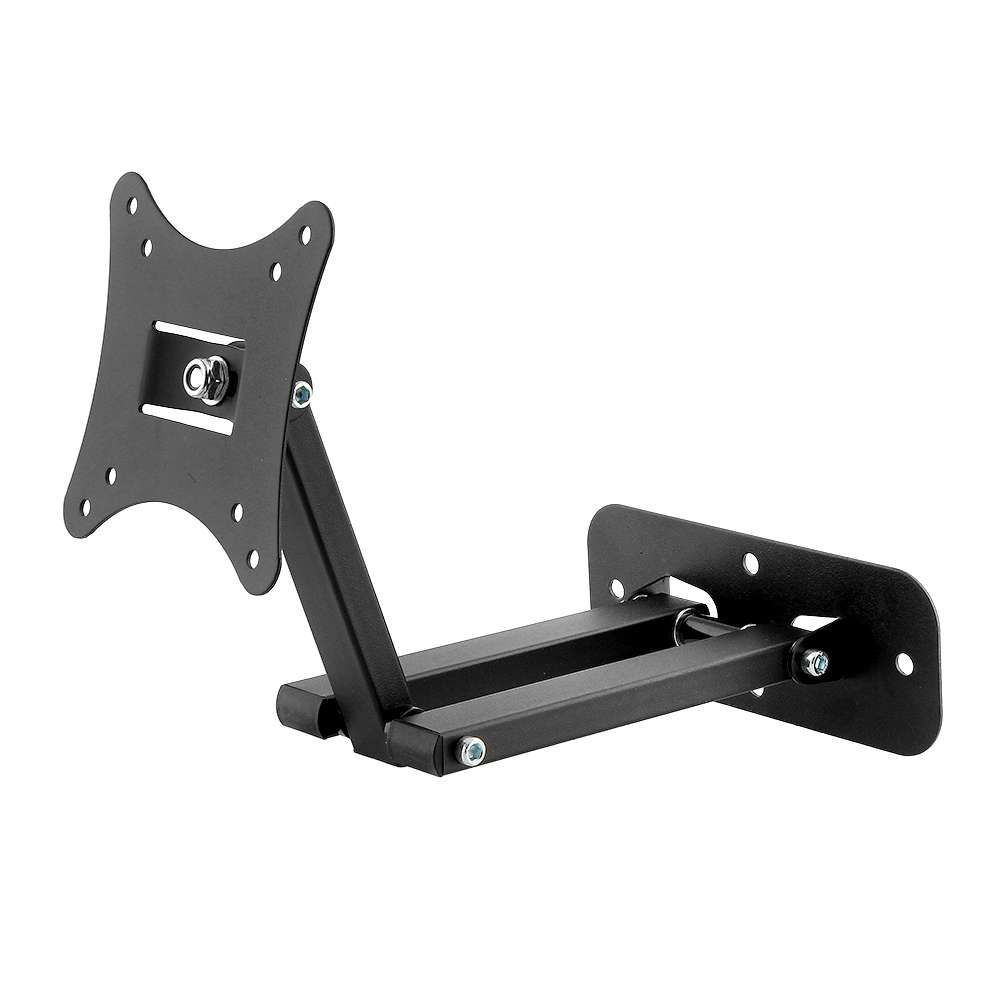Cewaal Black Articulating Adjustable Swivel Tilt Led Lcd Tv Wall Throughout Wall Mount Adjustable Tv Stands (View 1 of 20)