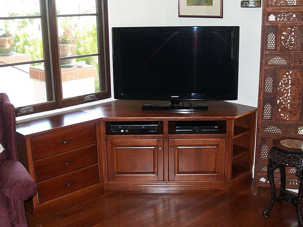 Corner Tv Stand With Hutch Including Simple Furniture Set Gallery For Corner Tv Stands With Drawers (View 3 of 15)