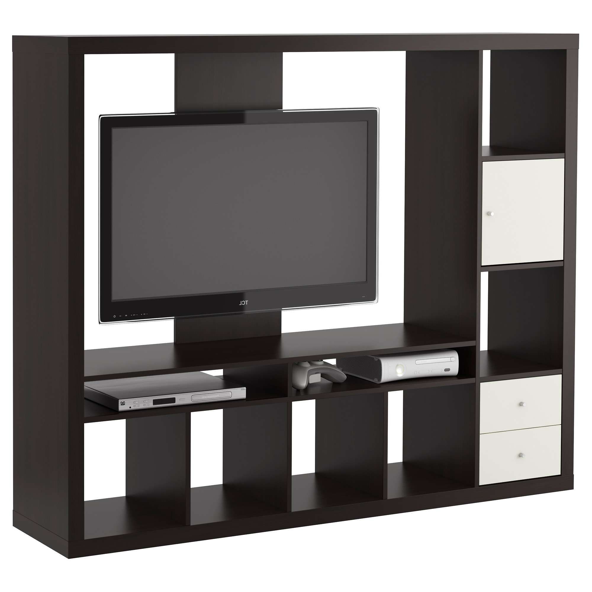 Corner Tv Stand With Mount Dark Wood Media Units Modern Small Unit Inside Dark Wood Tv Cabinets (View 16 of 20)