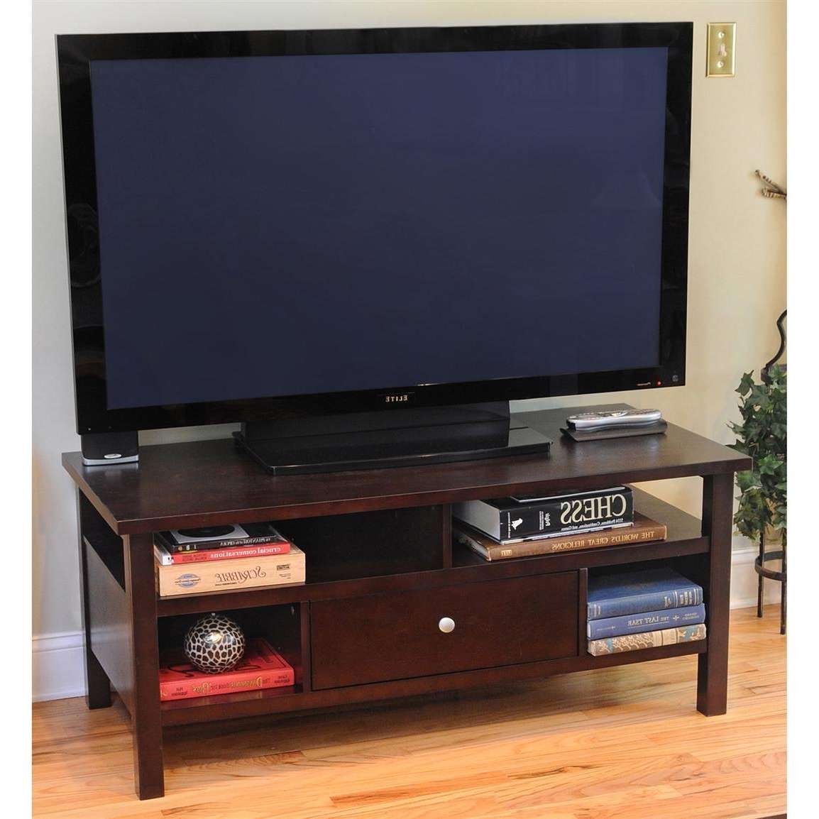 Furnitures Awesome Flat Screen Tv Stands Wood Canadian Tire Pertaining To Wooden Tv Stands With Wheels (View 6 of 15)