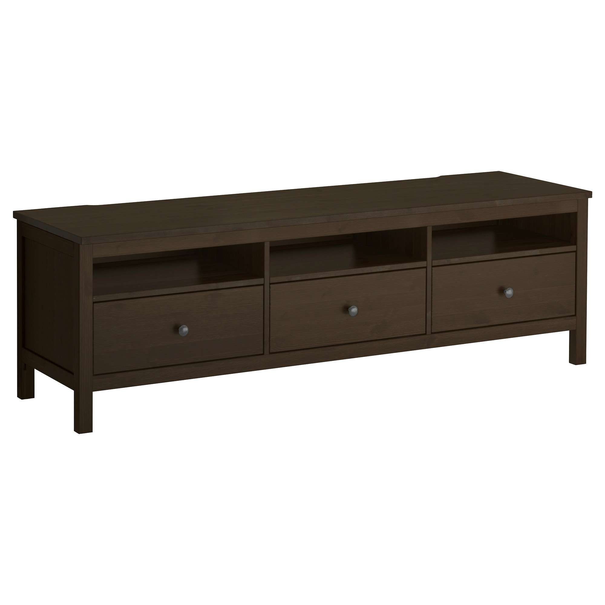 Hemnes Tv Bench – Black Brown – Ikea For Bench Tv Stands (View 8 of 15)