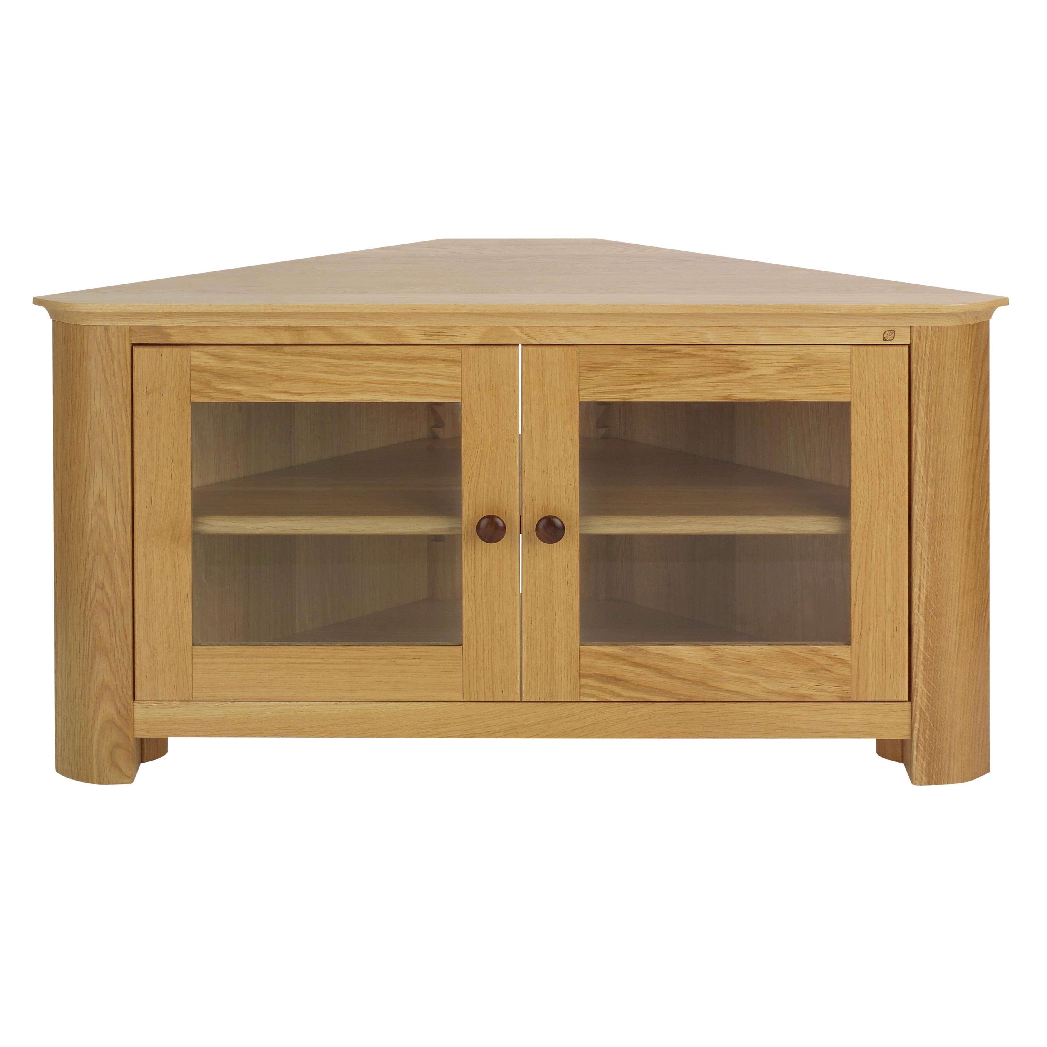 Media Cabinets With Doors Furniture Un Varnish Teak Wood Cabinet With Wooden Tv Cabinets With Glass Doors (View 2 of 20)