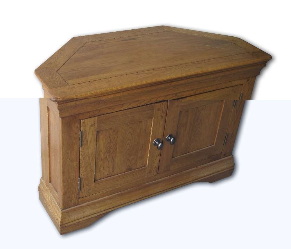 Oak Corner Tv Cabinet Furniture – Imanisr Within Corner Wooden Tv Cabinets (View 17 of 20)