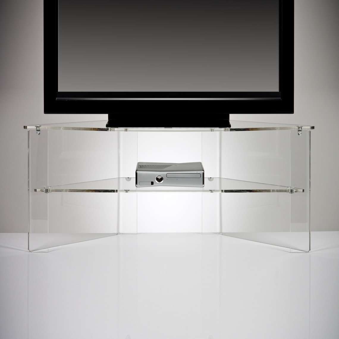 Perspex Acrylic Transparent Tv Stand Premium Acrylic Made With Regard To Clear Acrylic Tv Stands (View 1 of 15)