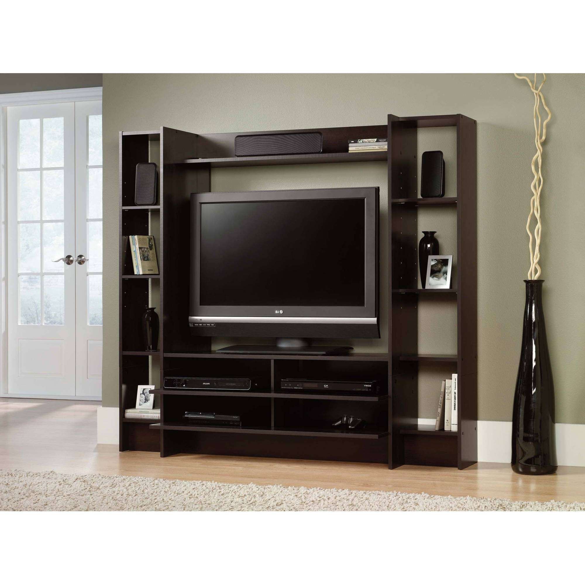 Sauder Beginnings Entertainment Wall System For Tvs Up To 42 In Storage Tv Stands (View 1 of 15)