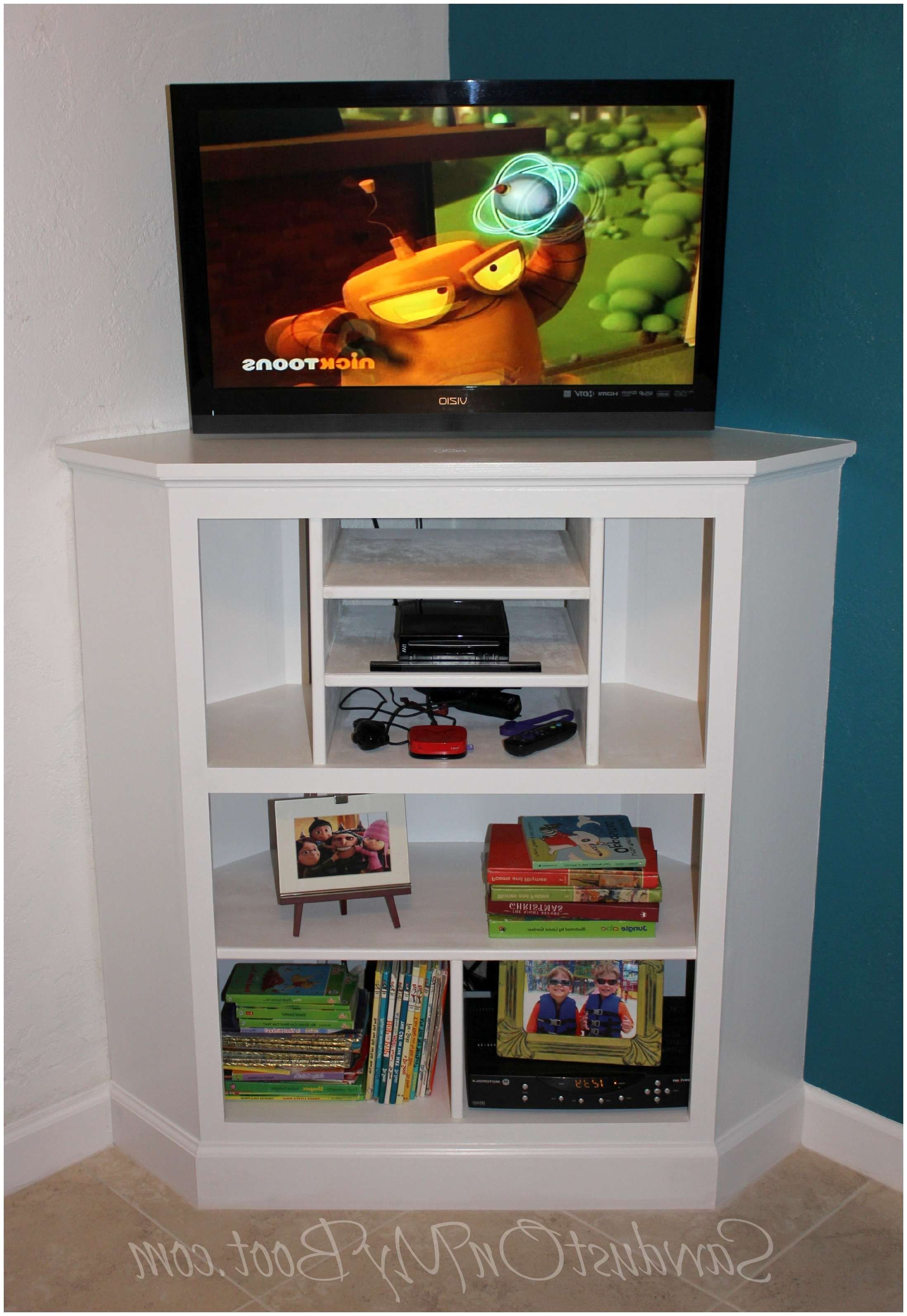 Sculpture Of Tall Corner Tv Stand Designs And Images Furniture With Regard To White Tall Tv Stands (Gallery 1 of 15)