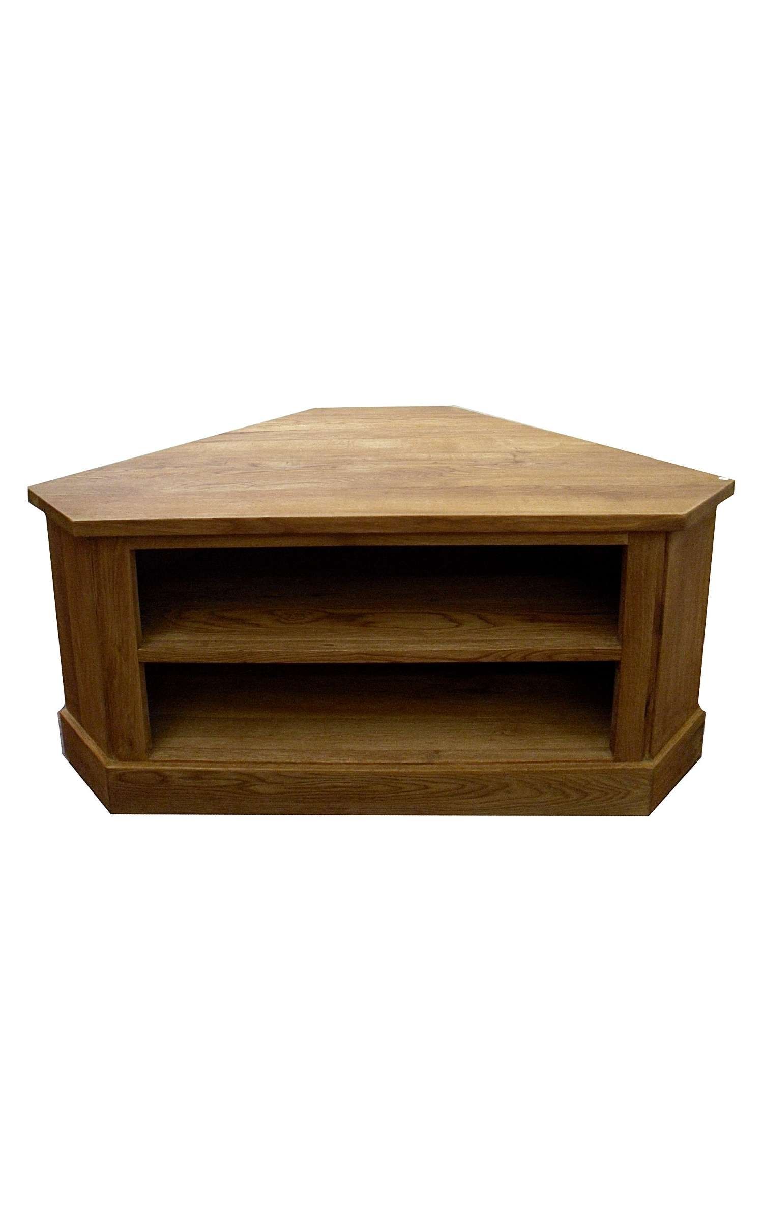 Small Wooden Corner Tv Stand Console Cabinet With Fireplace And Inside Small Oak Corner Tv Stands (Gallery 3 of 15)