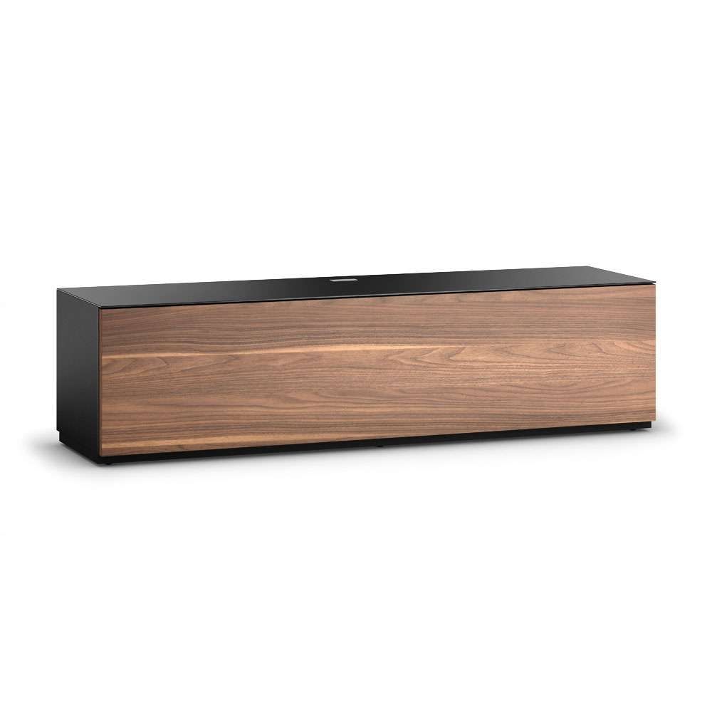 Sonorous St160 Tv Cabinet For Tvs Up To 70", Walnut | Costco Uk – Inside Walnut Tv Cabinets With Doors (View 5 of 20)