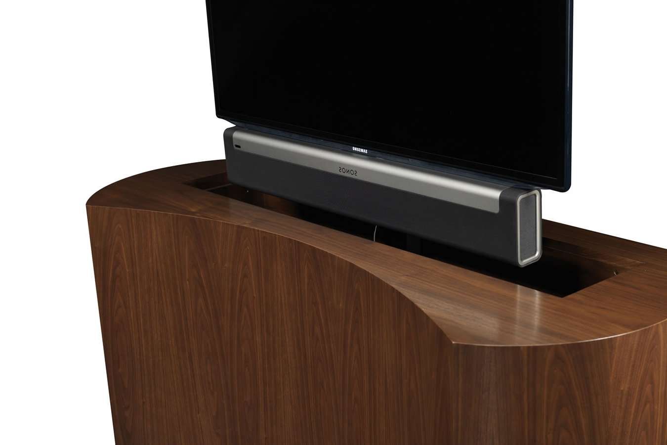 Sonos Sound Bar Playbar With Tv Lift Cabinet – Cabinet Tronix Inside Sonos Tv Stands (View 2 of 15)