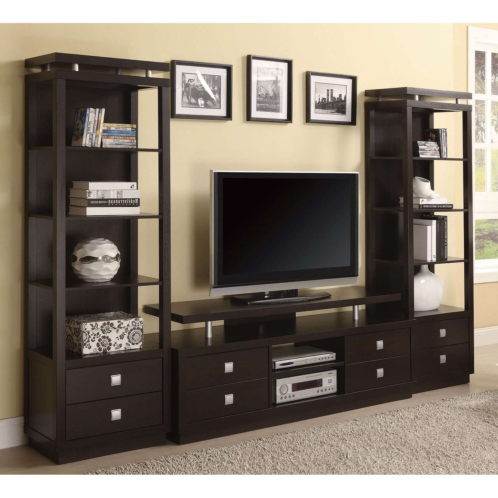 Wall Units: Amazing Walmart Tv Entertainment Centers Cheap Tv Pertaining To Cheap Wood Tv Stands (View 13 of 15)