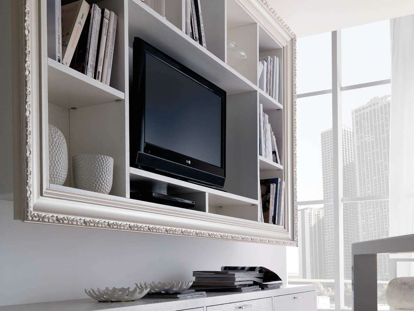Wall Units. Amusing Tv Cabinet On Wall: Fascinating Tv Cabinet On Pertaining To White Wall Mounted Tv Stands (Gallery 10 of 15)