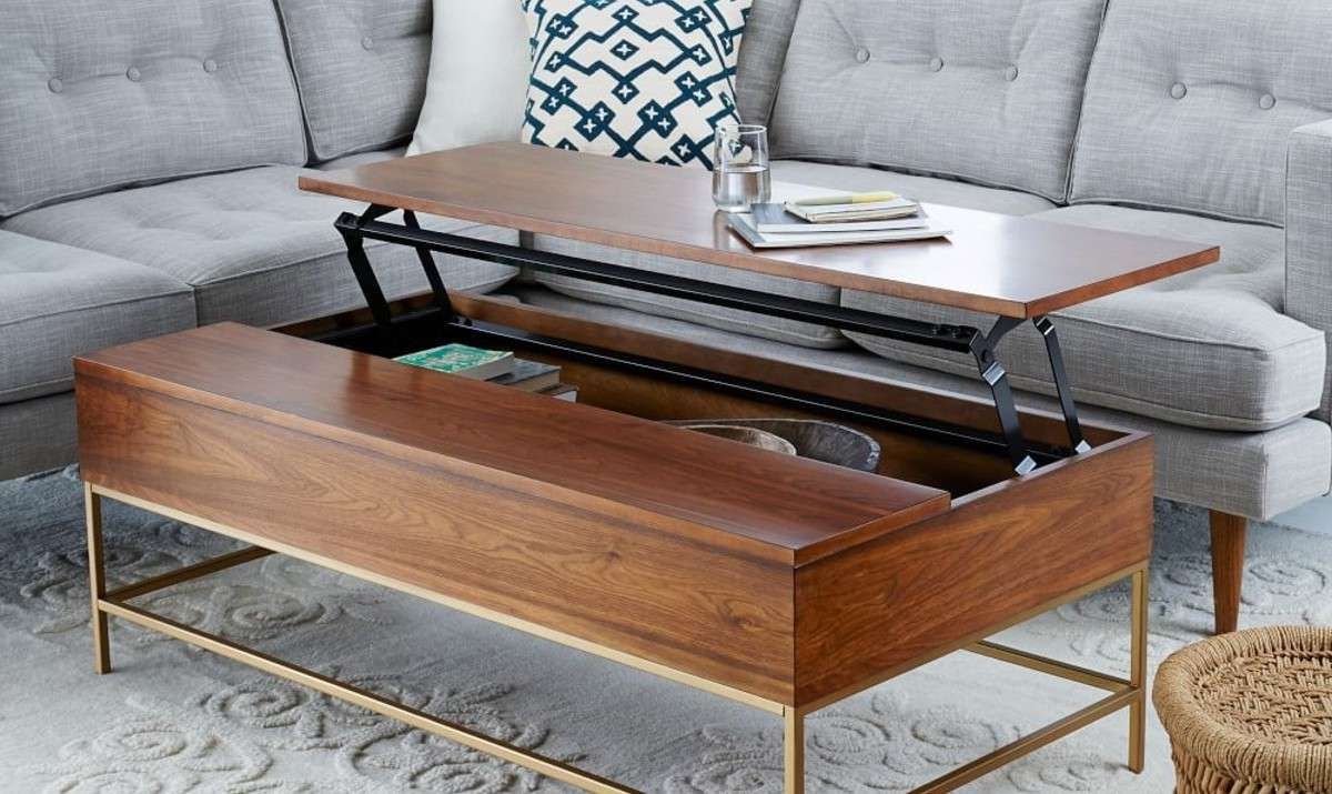 2017 Storage Coffee Tables For 8 Best Coffee Tables For Small Spaces (View 7 of 20)