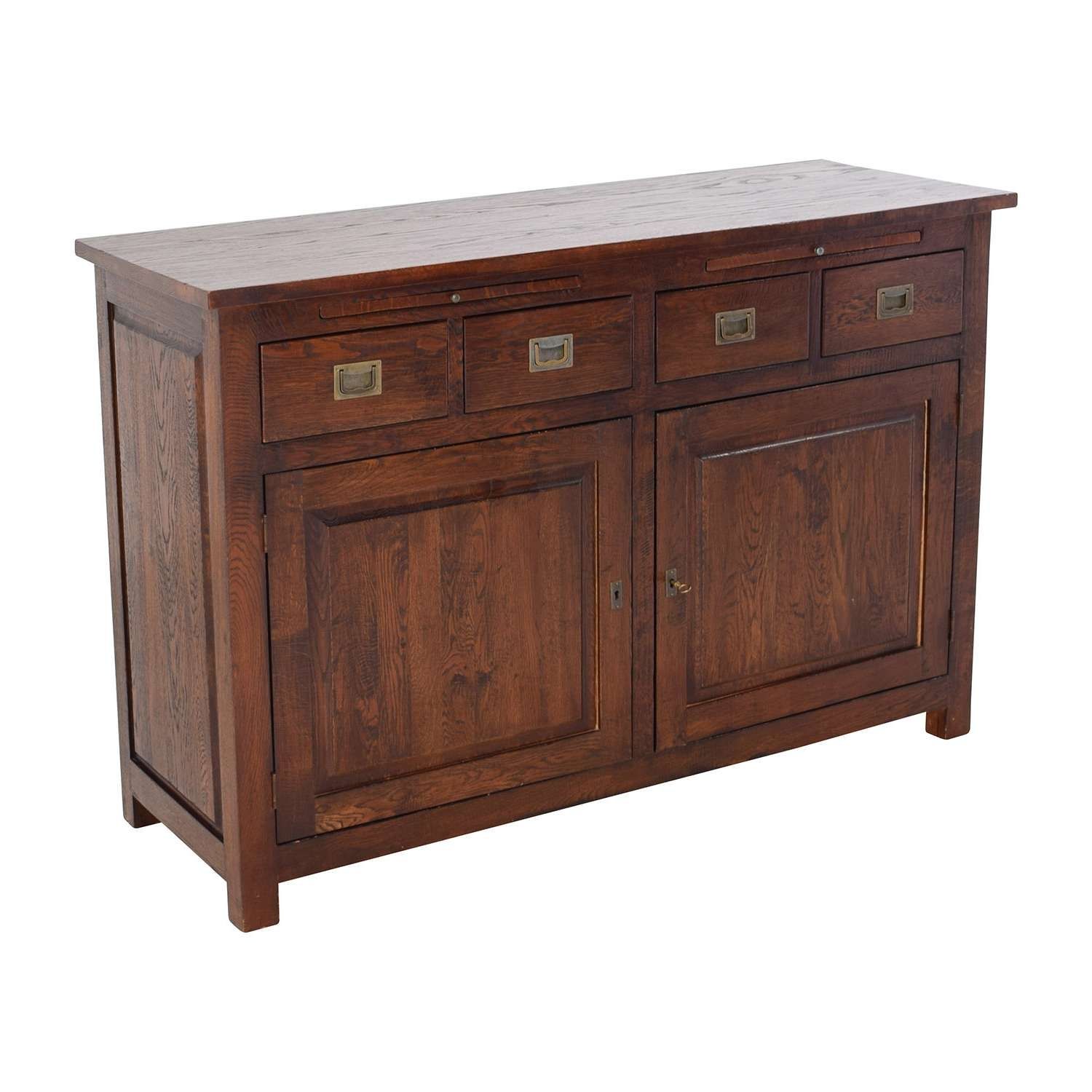 67% Off – Crate And Barrel Crate & Barrel Bordeaux Buffet Within Crate And Barrel Sideboards (View 6 of 20)