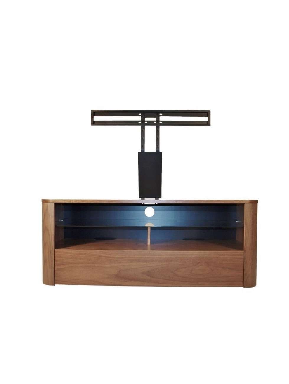 Alphason Hugo Tv Stand Adh1260 Wal Walnut With Bracket | 121 Tv Mounts With Alphason Tv Cabinets (View 1 of 20)