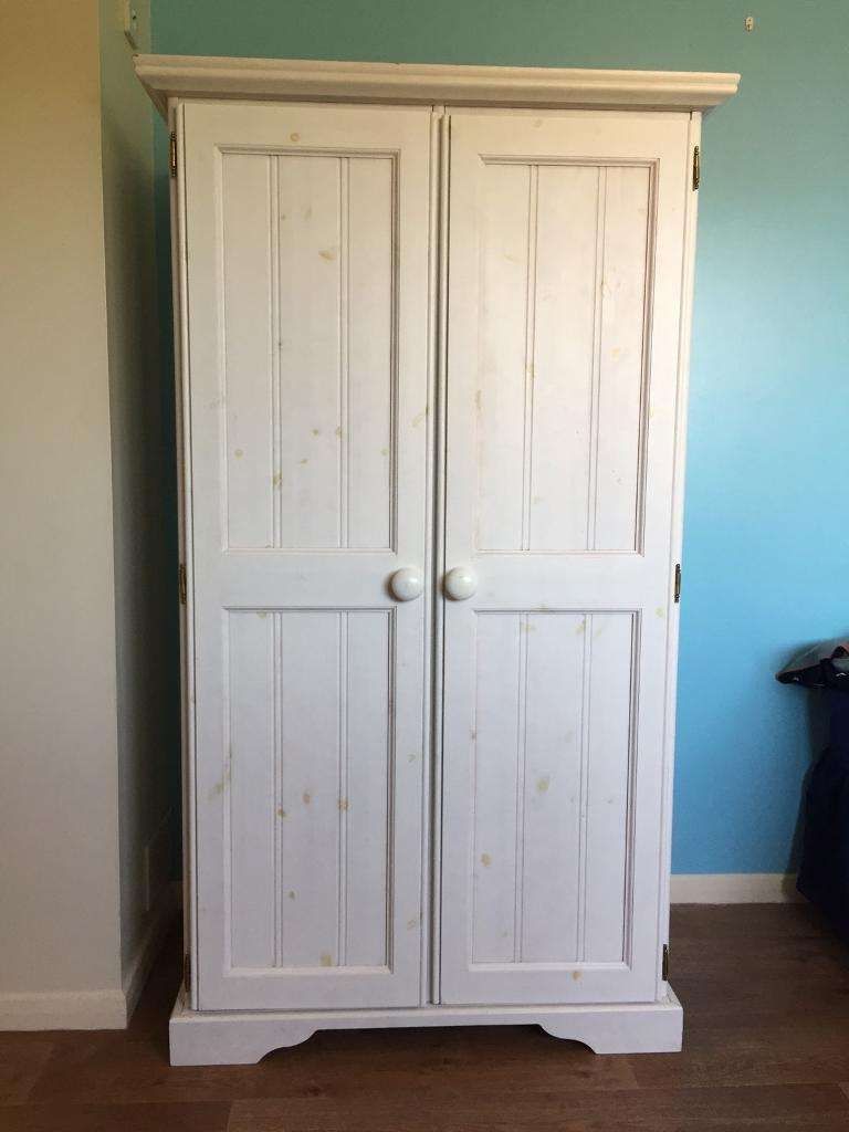 Aspace Children's White Pine Wardrobe | In Bicester, Oxfordshire Inside White Pine Sideboards (Gallery 19 of 20)