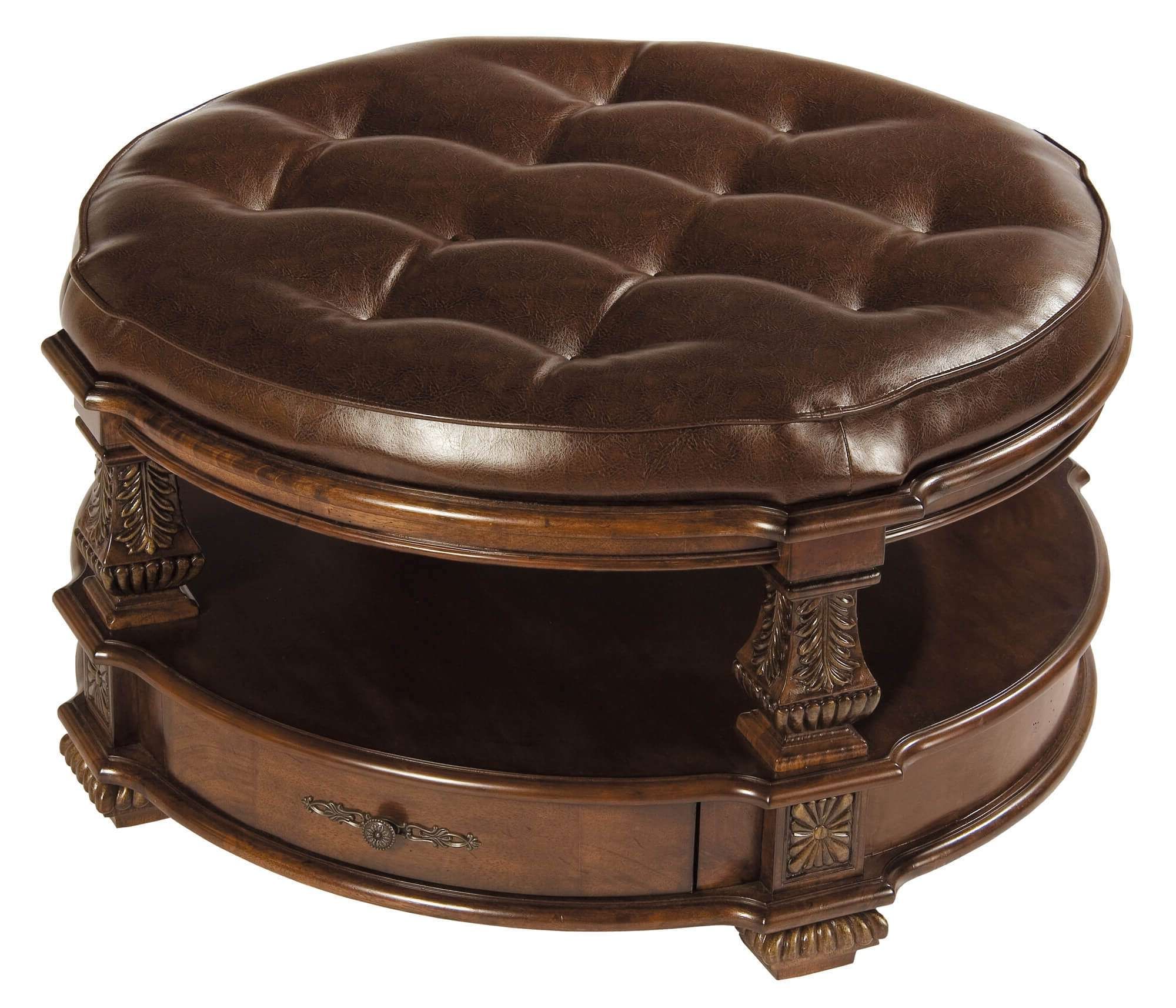 Best And Newest Coffee Tables With Seating And Storage Throughout Coffee Table : Magnificent Large Ottoman Cheap Ottoman Coffee (View 15 of 20)
