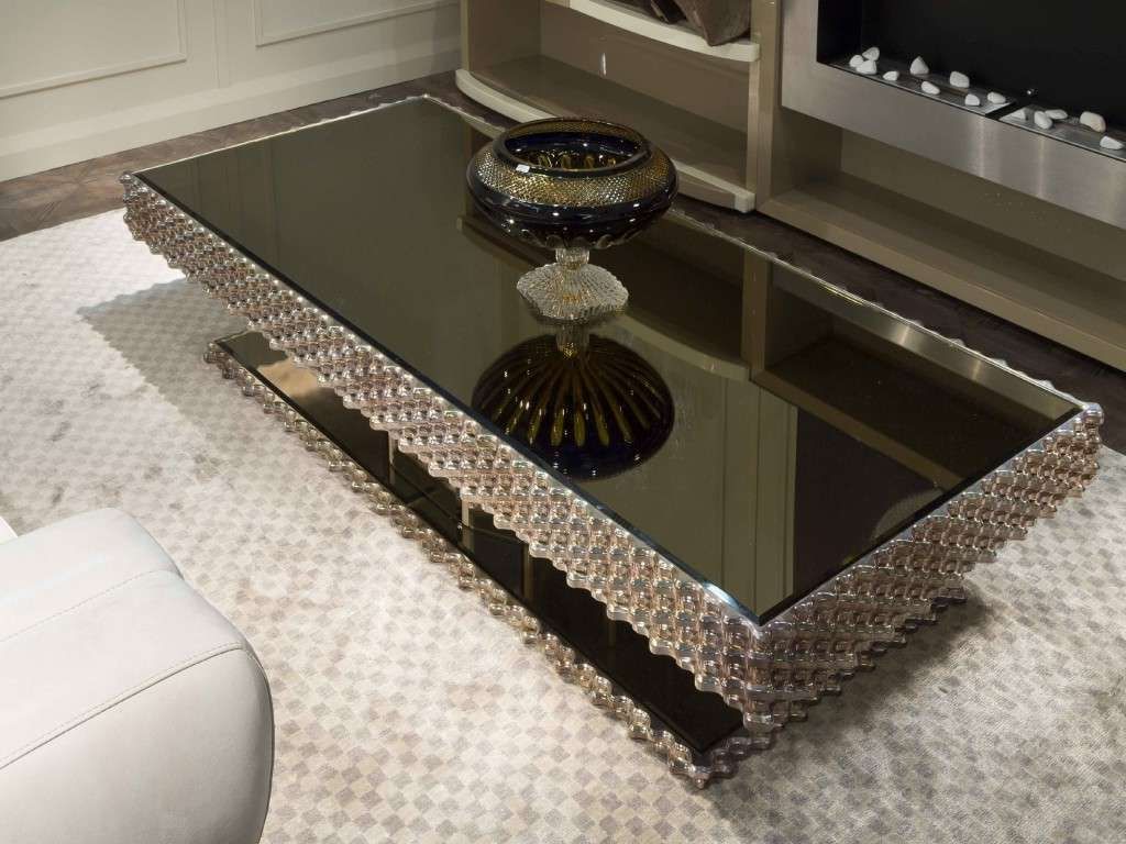 Black Glass Coffee Table Luxury Decorations Furniture Table Design Intended For Current Modern Black Glass Coffee Table (View 13 of 20)