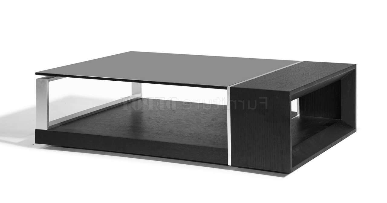 Black Glass Top Coffee Table – Writehookstudio Within Trendy Glass And Black Coffee Tables (Gallery 8 of 20)
