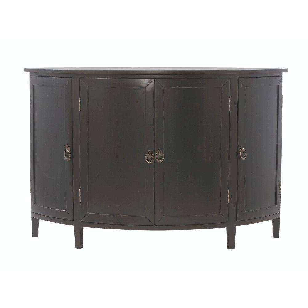 Black – Sideboard – Sideboards & Buffets – Kitchen & Dining Room Pertaining To Black Brown Sideboards (View 14 of 20)