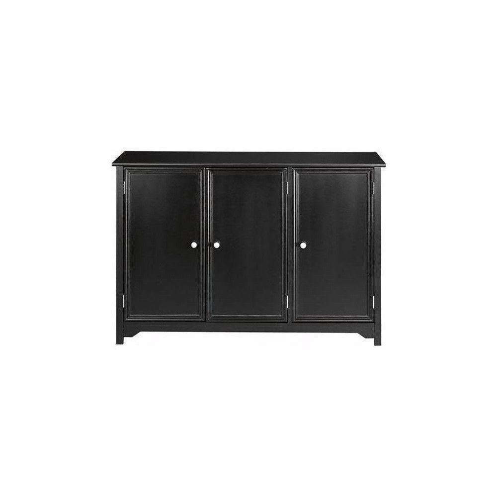 Black – Sideboards & Buffets – Kitchen & Dining Room Furniture In Black Sideboards (View 9 of 20)
