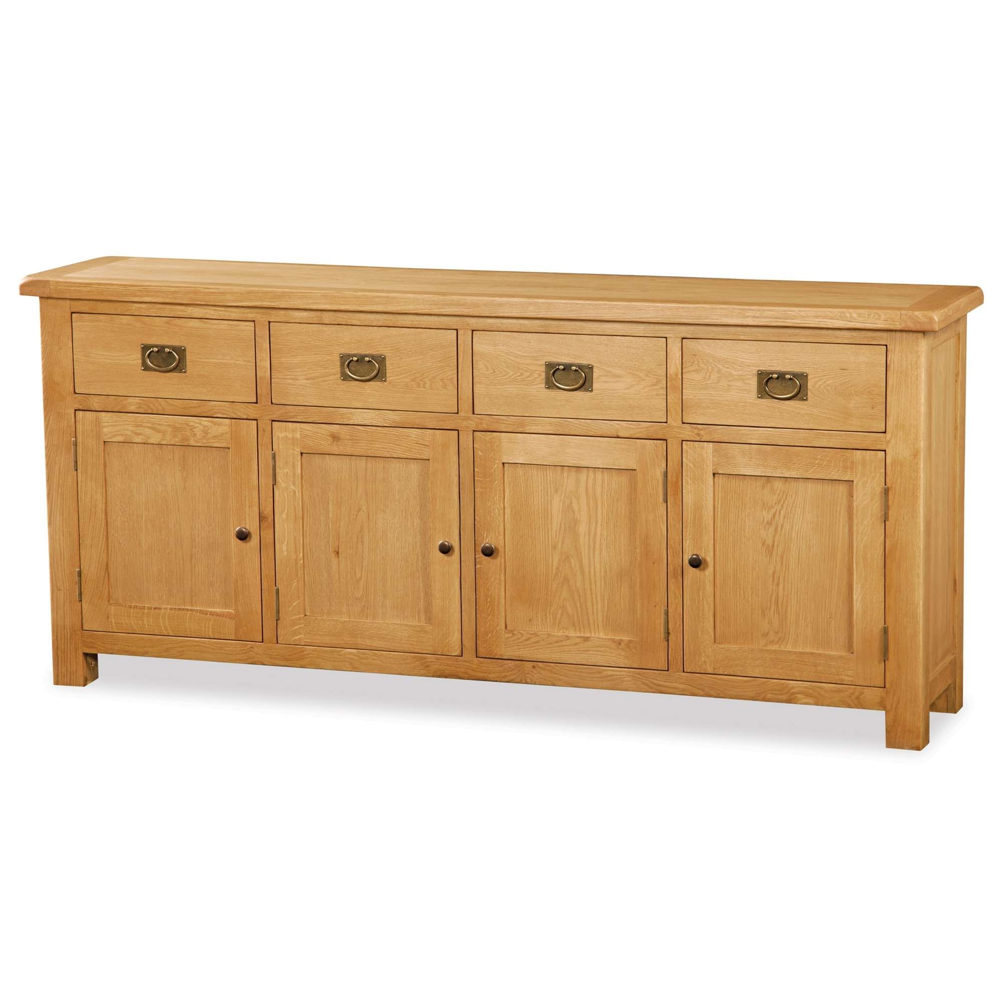 Cardington Extra Large Solid Oak Sideboard For Solid Oak Sideboards (View 1 of 20)