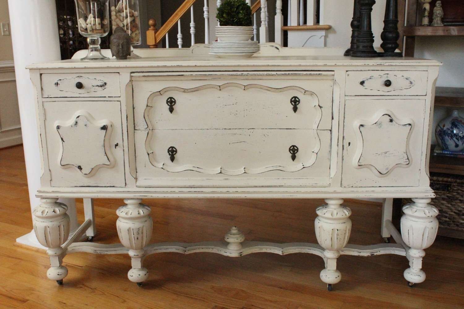 Chalk Paint Buffet Dining Table — Jessica Color : Chalk Paint In Chalk Painted Sideboards (View 3 of 20)