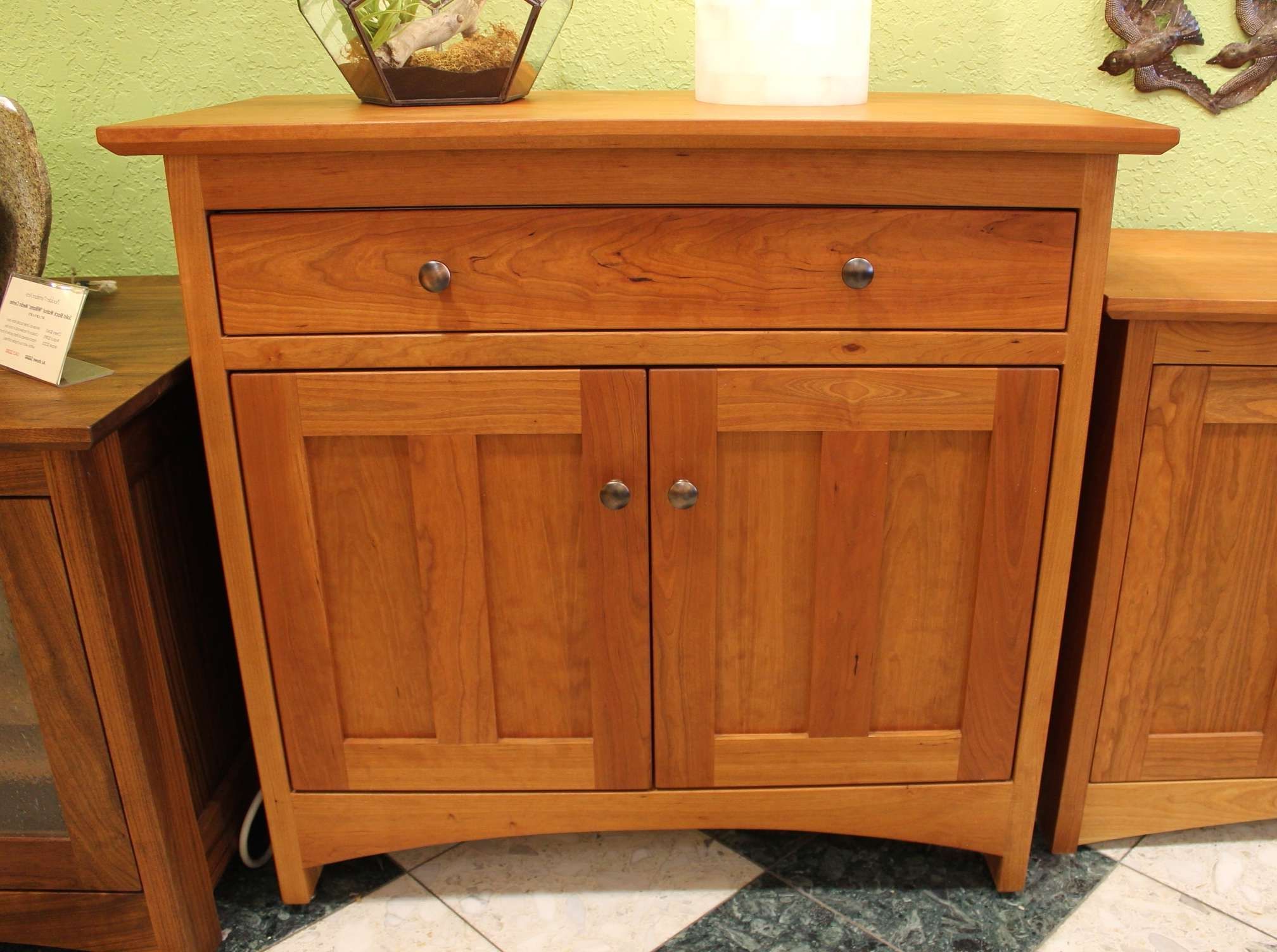 Cherry "prairie" Two Door Sideboard | Boulder Furniture Arts With Cherry Sideboards (View 3 of 20)