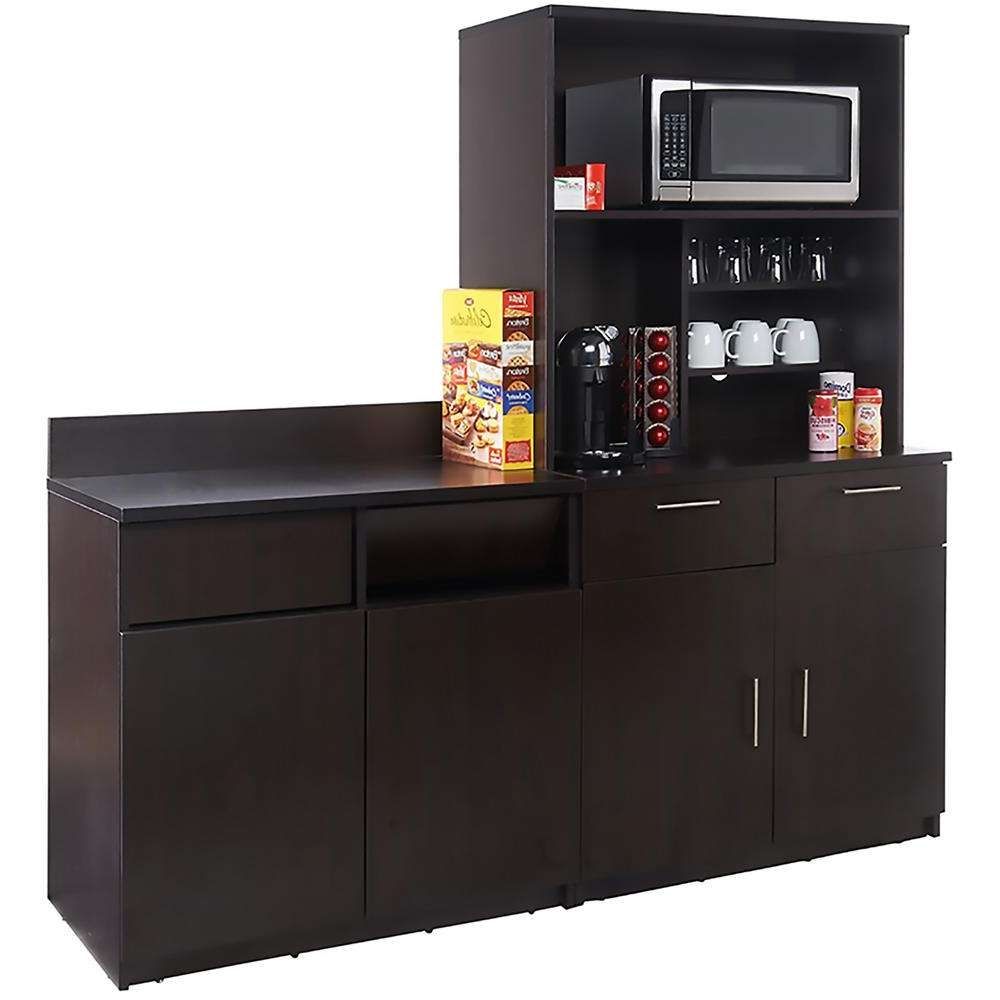 Coffee Kitchen Espresso Sideboard With Lunch Break Room With Regard To Espresso Sideboards (View 10 of 20)