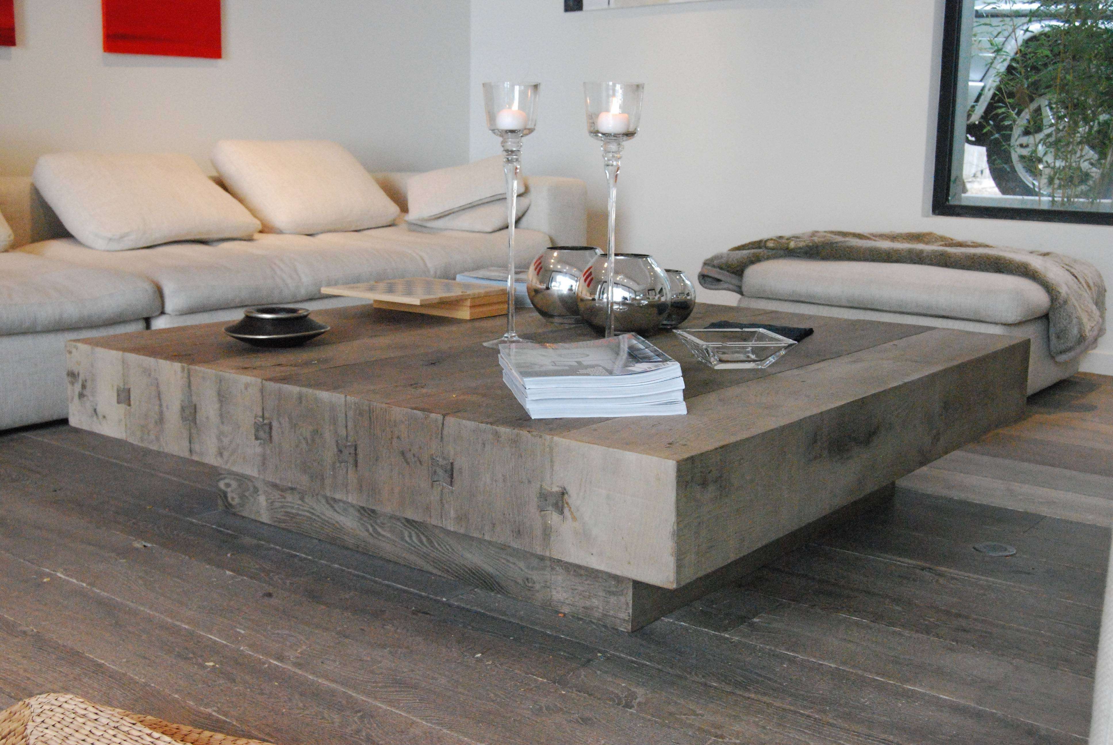 Coffee Table : Awesome Low Square Coffee Table Wooden (View 10 of 20)