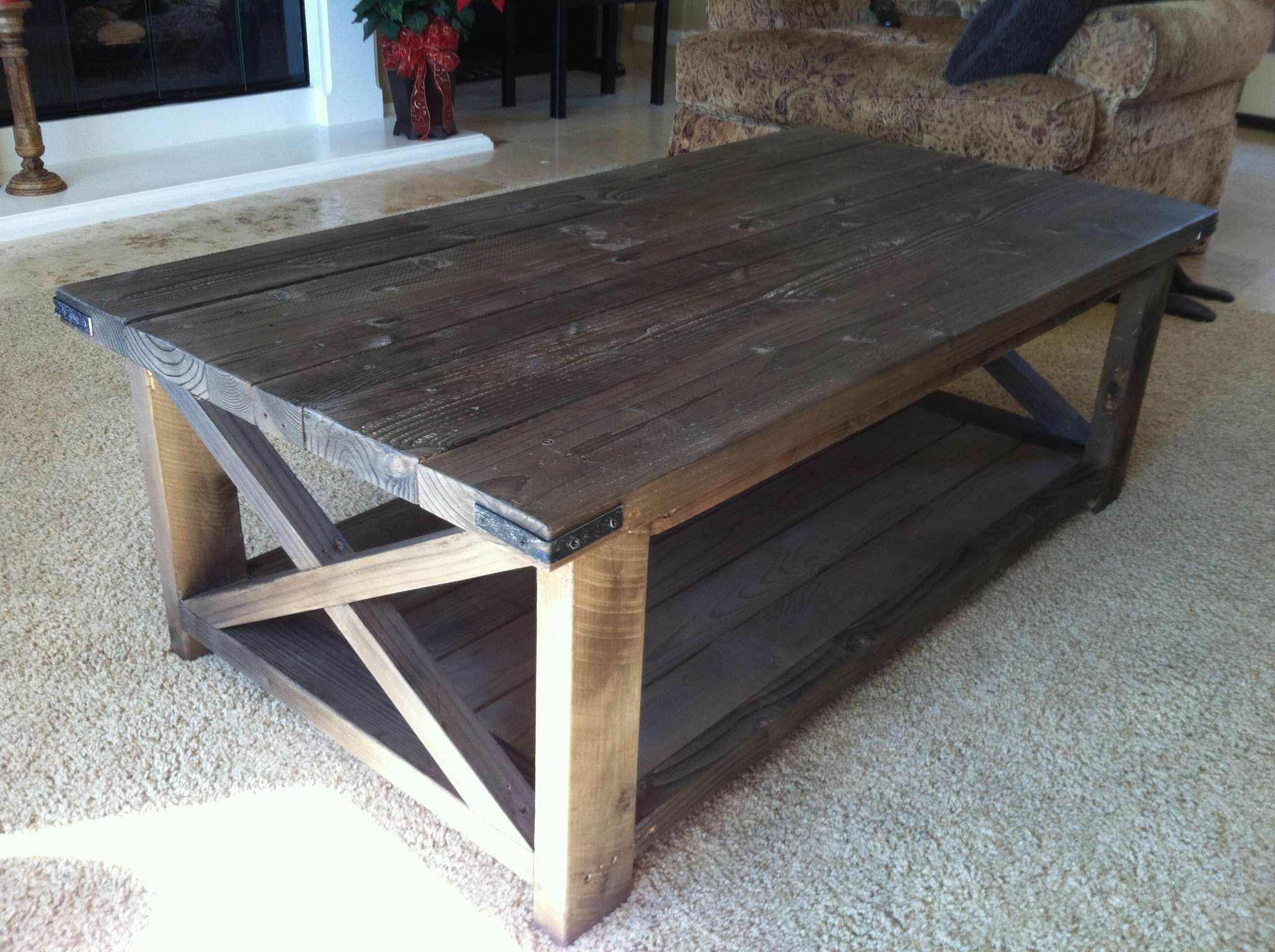 Coffee Table : Awesome Square Coffee Table White Rectangle Coffee Intended For Recent Rustic Storage Diy Coffee Tables (Gallery 20 of 20)