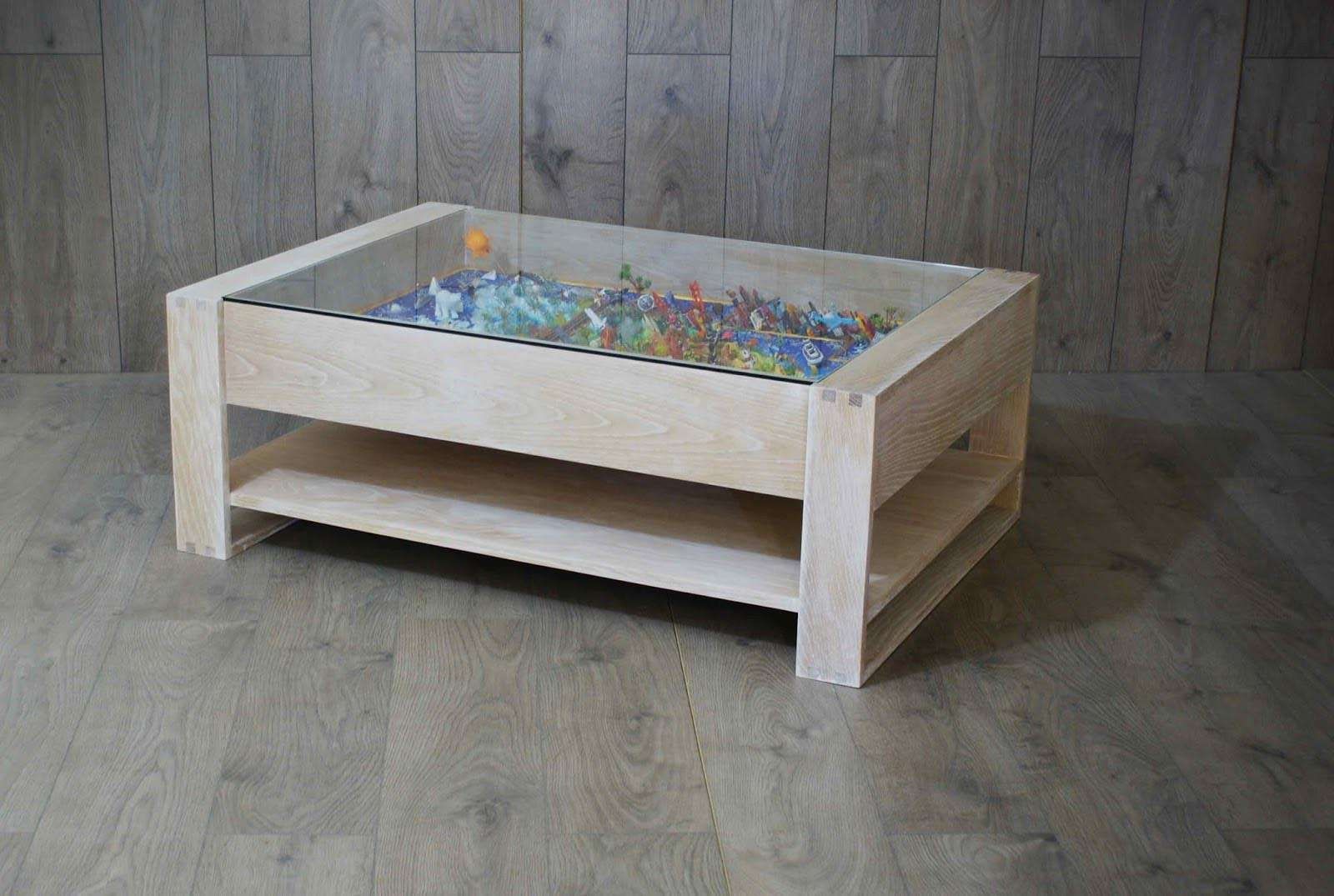 Coffee Table Design Ideas With Regard To Well Known Coffee Tables With Glass Top Display Drawer (View 10 of 20)