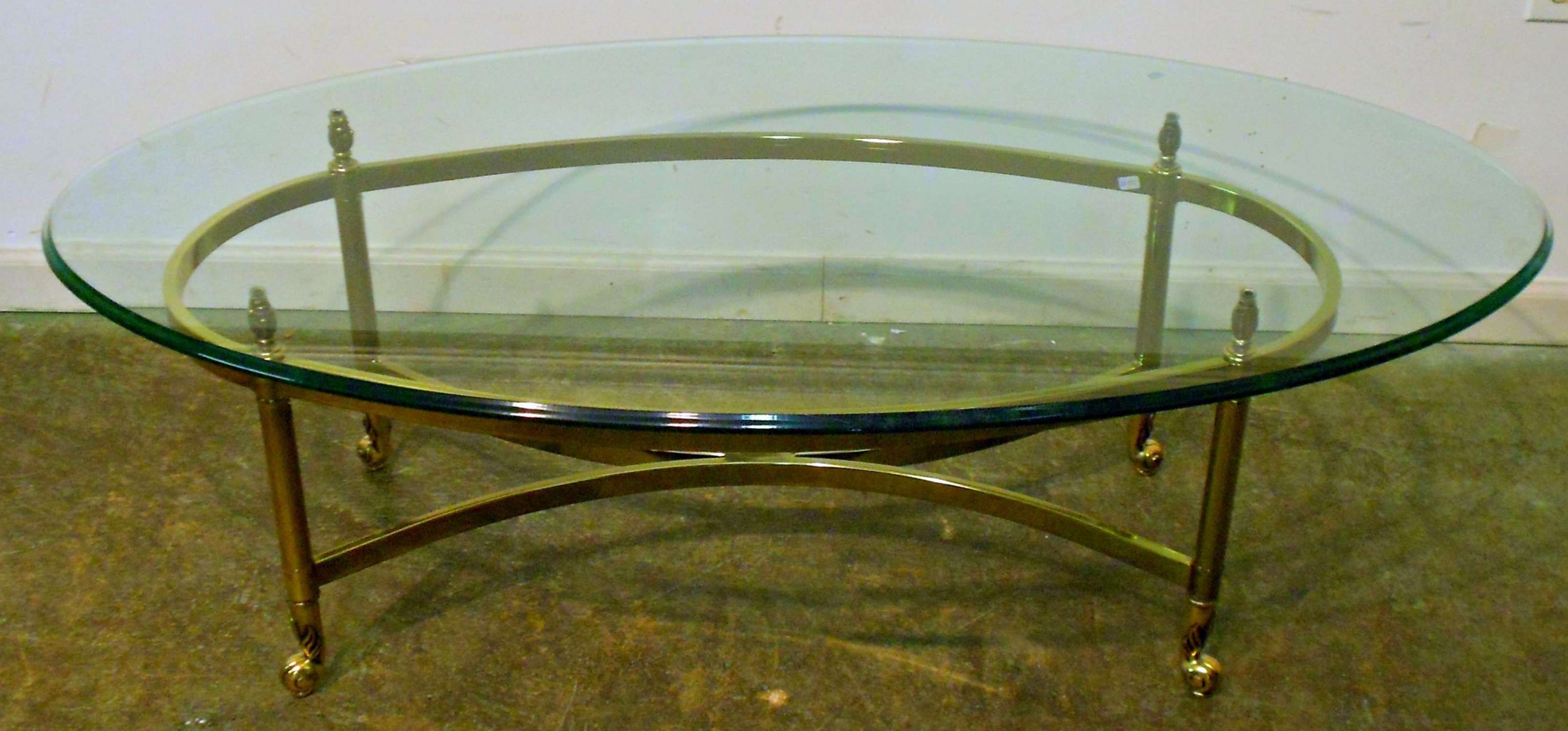 Coffee Table : Fabulous Mirrored Coffee Table Gold And Glass In Favorite Antique Glass Coffee Tables (View 13 of 20)