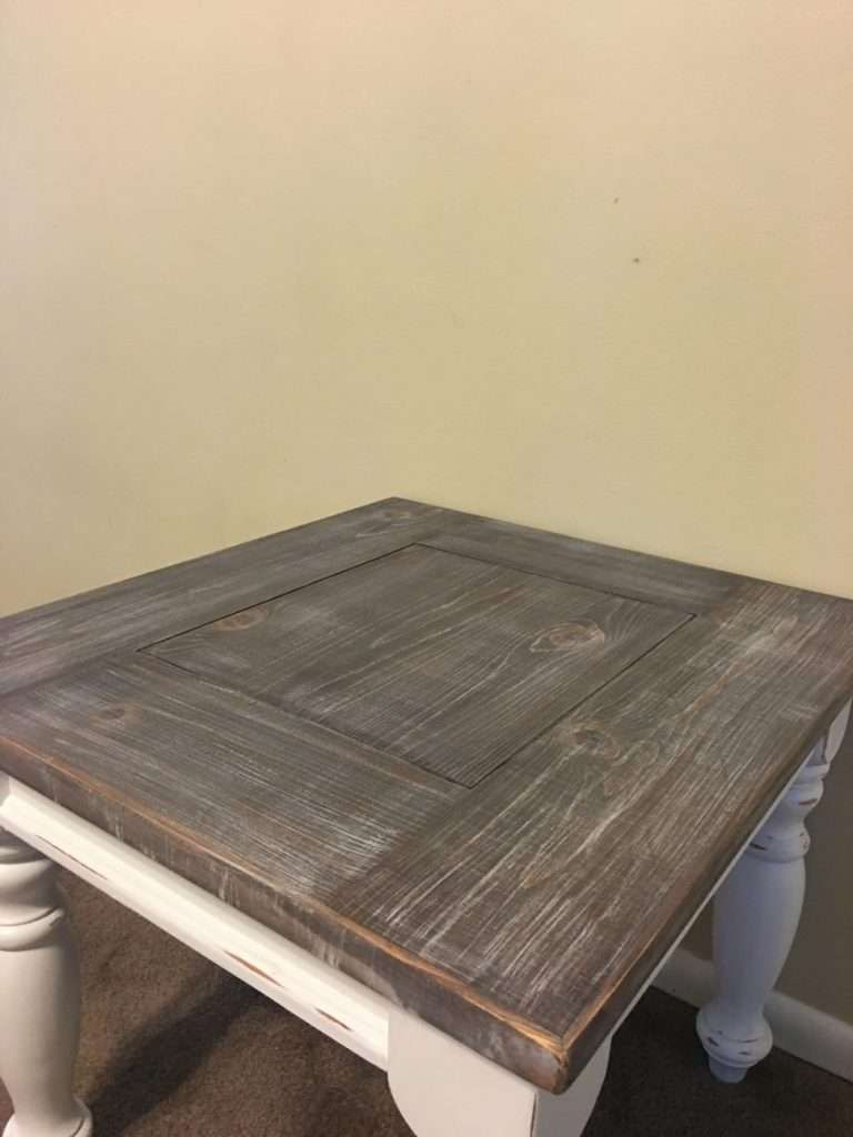 Coffee Table : Gray Wash Coffee Tablerey Chalk Paint Wooden Spool For Latest Gray Wash Coffee Tables (View 17 of 20)