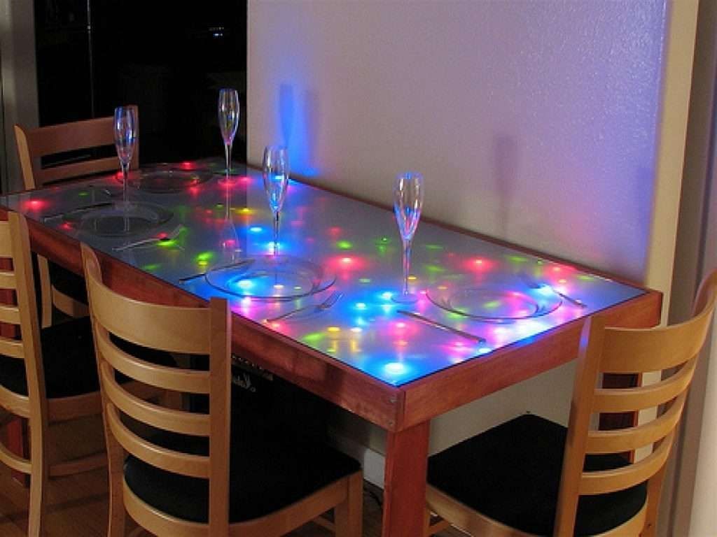 Coffee Table : Led Coffee Table Imposing Photos Ideas Fancy Desk Inside Best And Newest Led Coffee Tables (View 9 of 20)