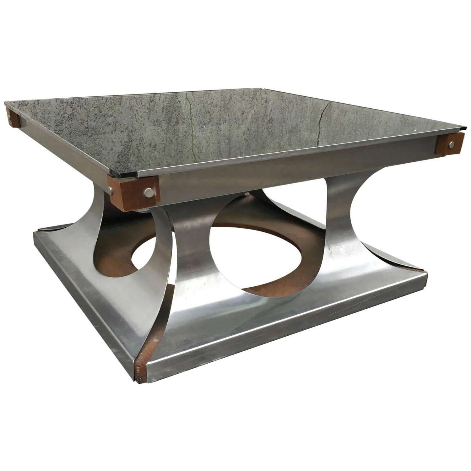 Coffee Table : Magnificent Low Square Coffee Table Brass Coffee Intended For Widely Used Large Low Rustic Coffee Tables (View 14 of 20)