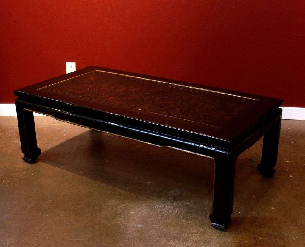 Coffee Tables : Antique Chinese Coffee Table Century Hardwood Low Within Well Known Lacquer Coffee Tables (View 15 of 20)