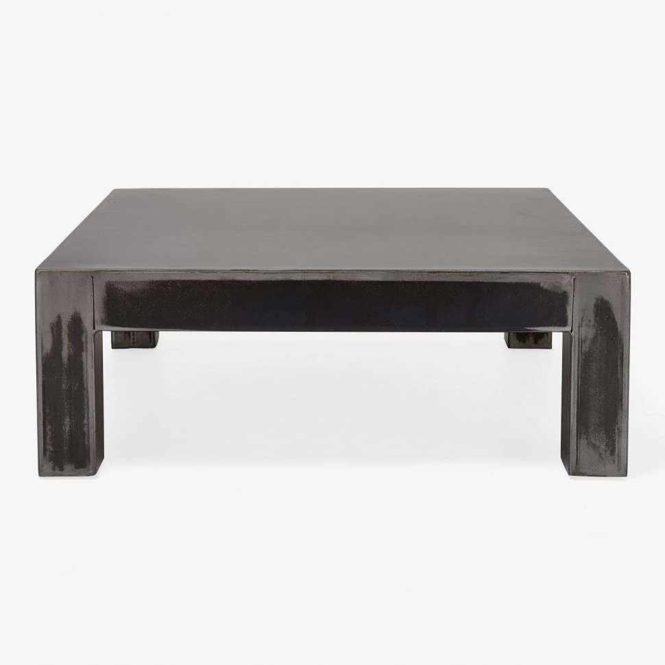 Coffee Tables : Blunt Steel Square Coffee Table Black Tables In Regarding Well Liked Oak Square Coffee Tables (Gallery 5 of 20)