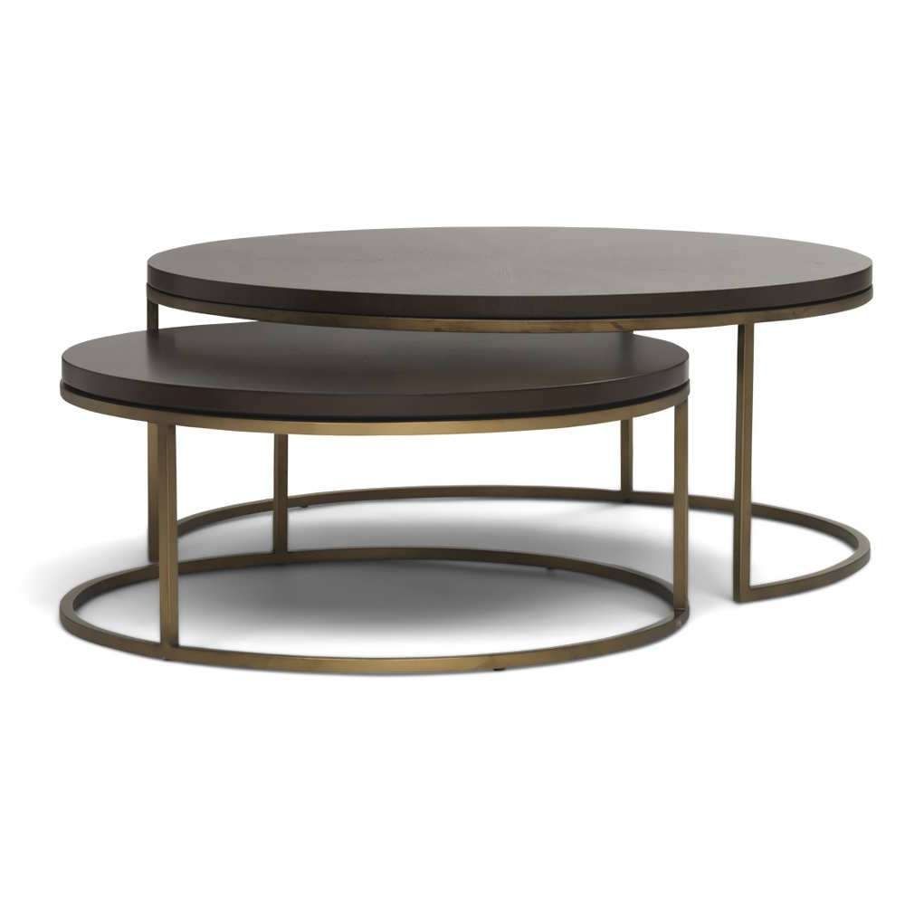 Coffee Tables : Exquisite Large Round Coffee Table Accent Tables Throughout Most Recent Metal Round Coffee Tables (View 5 of 20)