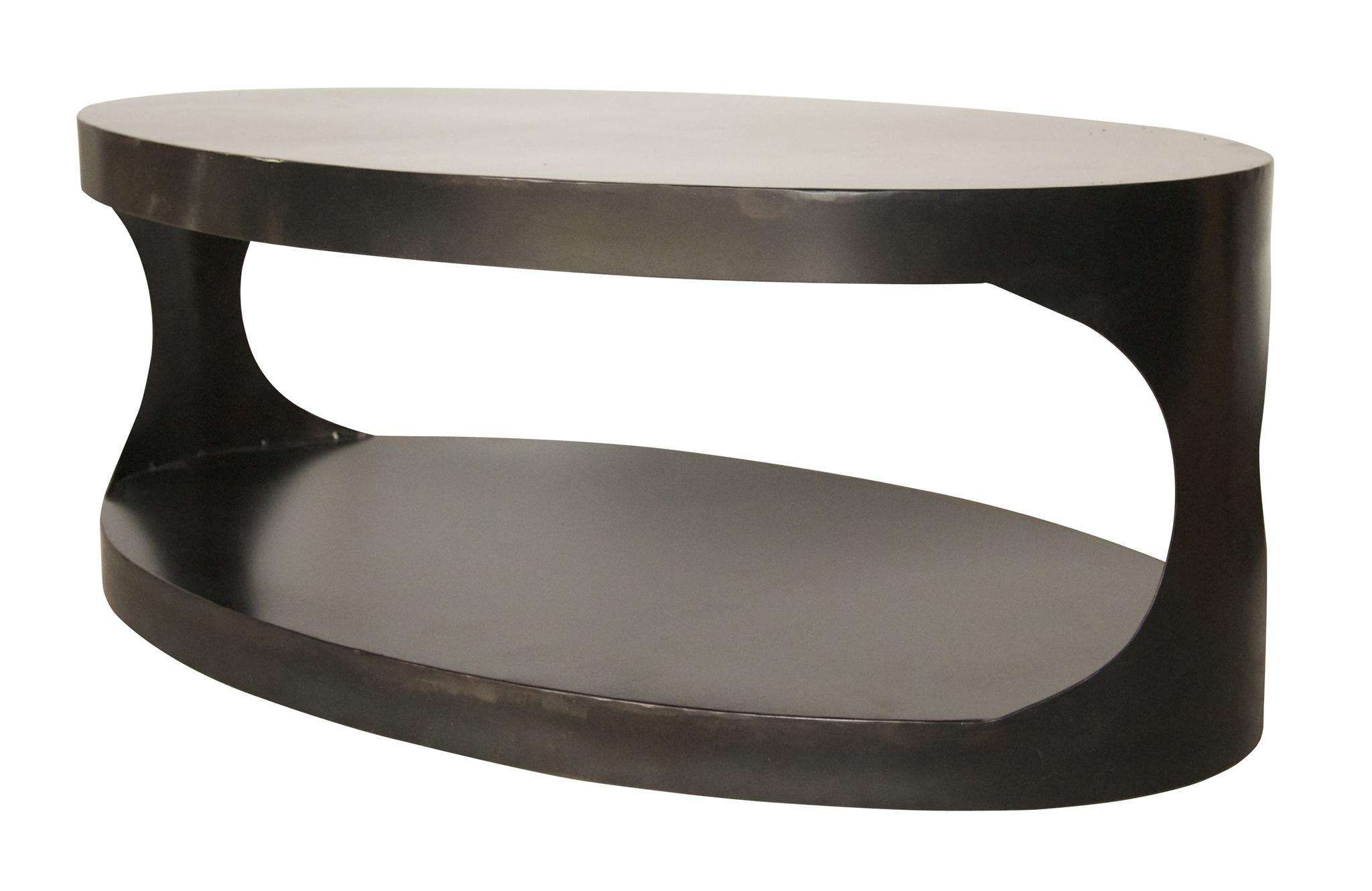 Coffee Tables : Furniture Small Oval Coffee Table Round Marble Top In Most Current Black Oval Coffee Tables (View 10 of 20)