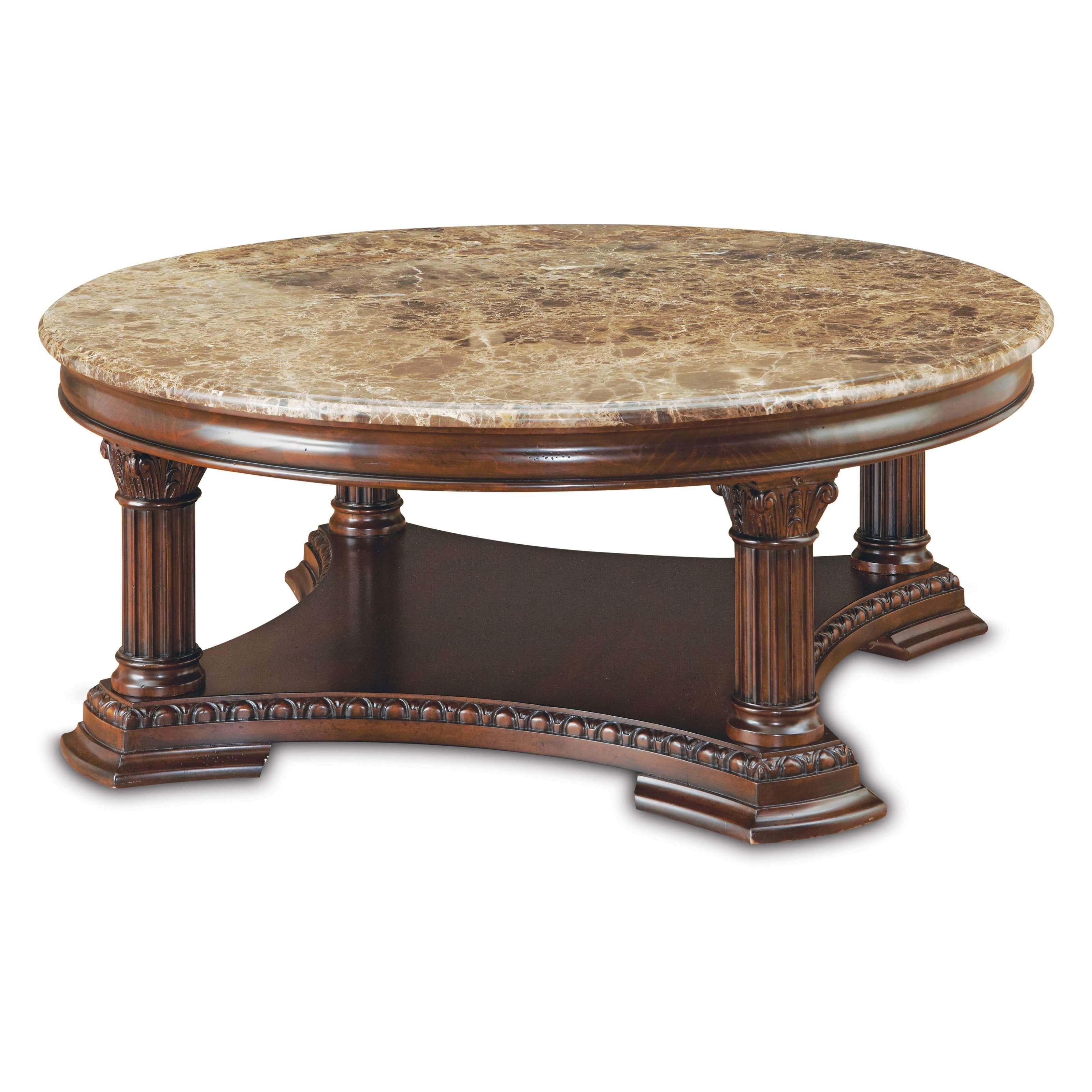 Coffee Tables : Hammered Metal Coffee Table Large Round Glass Low Throughout Famous Large Round Low Coffee Tables (View 11 of 20)