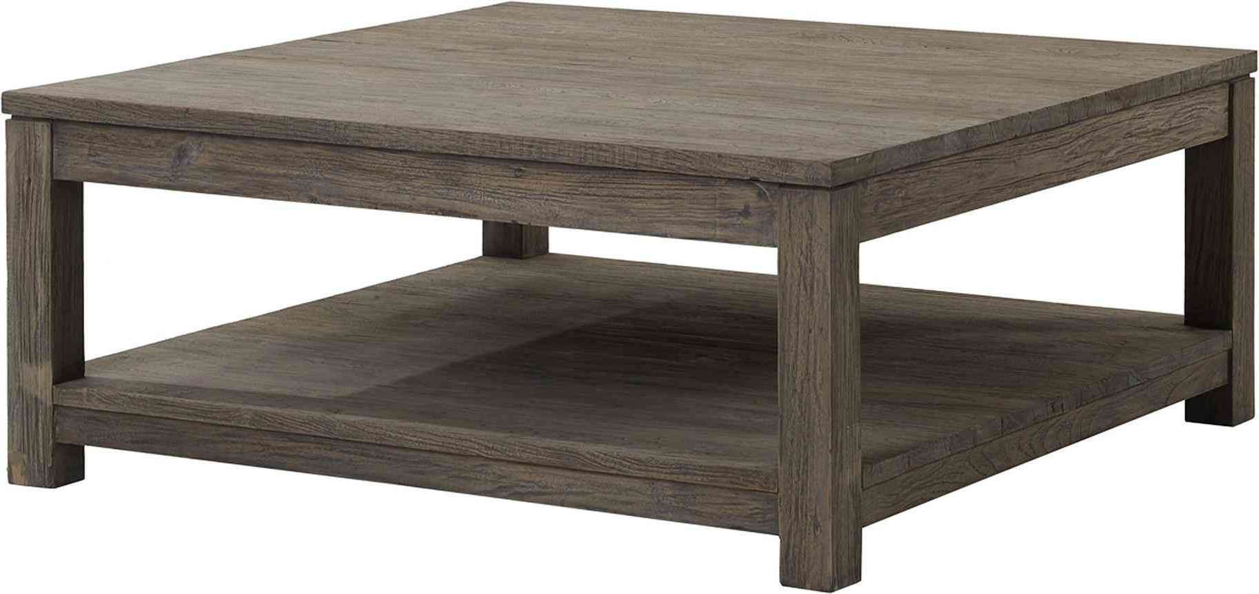 Coffee Tables : Square Coffee Tables Living Room Table Cheap For Inside Well Known Large Square Coffee Tables (Gallery 2 of 20)