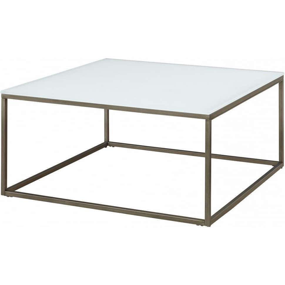Coffee Tables : Stone Coffee Table White With Wood Top Shelf Large Inside Most Recently Released White Cube Coffee Tables (View 18 of 20)