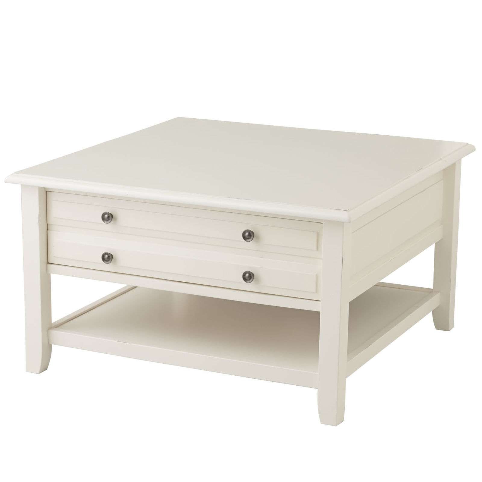 Coffee Tables : White Coffee Table With Storage White And Glass In Famous White Coffee Tables With Storage (View 7 of 20)
